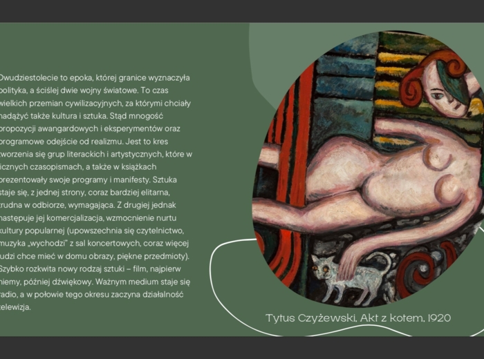 Dwudziestolecie. Ekspresjonizm. Kubizm. Surrealizm