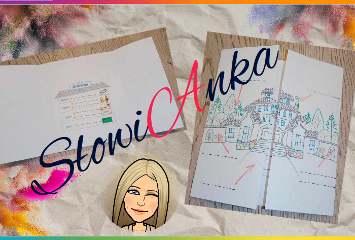 Wklejka do zeszytu "Akademia Pana Kleksa" - baśniowe miejsce wydarzeń + PREZENTACJA GRATIS