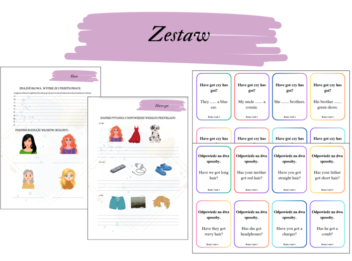 Brainy 4 unit 4 zestaw kart pracy + karty do gier