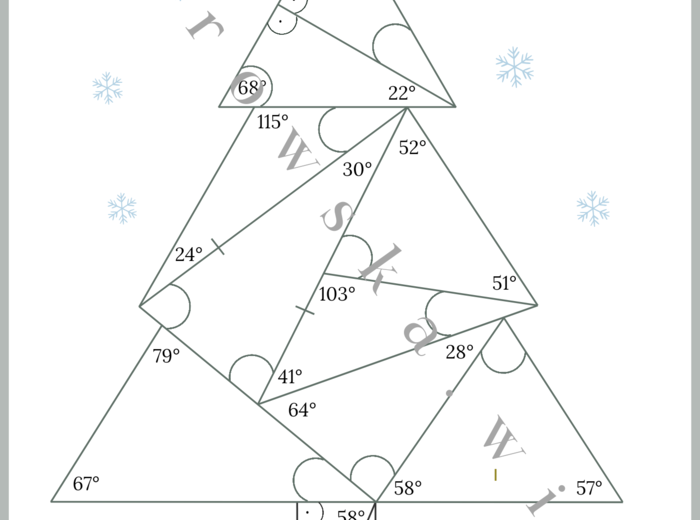 Świąteczne miary kątów