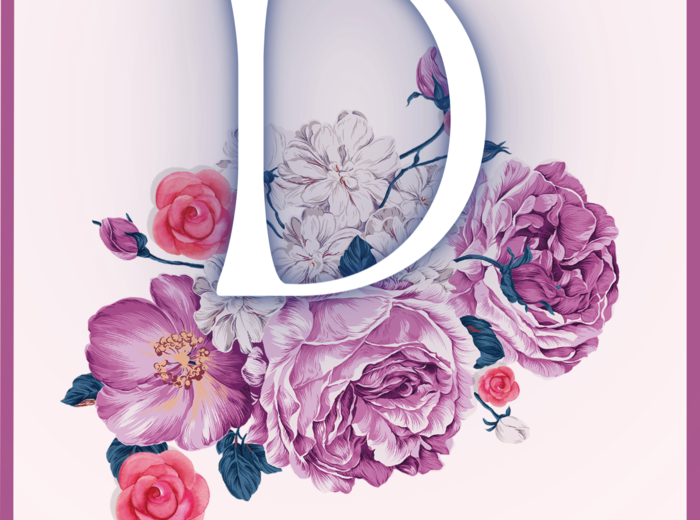 DZIEŃ KOBIET – girlanda – napis – gazetka – wersja 4