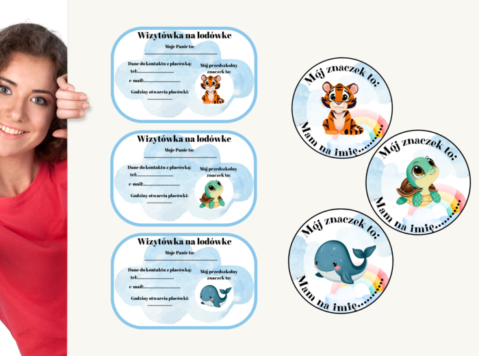 Na rozpoczęcie roku dekoracje- pakiet chmurki