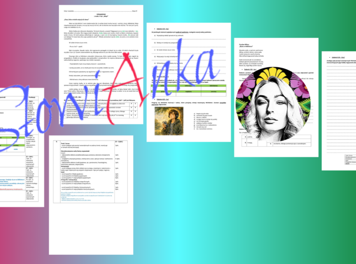 Sprawdzian z rozdz. IV pt. „Więzi” do podręcznika wydawnictwa WSiP „Zamieńmy słowo” dla klasy 6