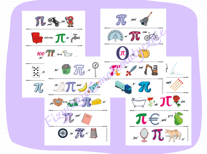 Rebusy z Liczbą Pi w roli głównej - Dzień Liczby Pi.