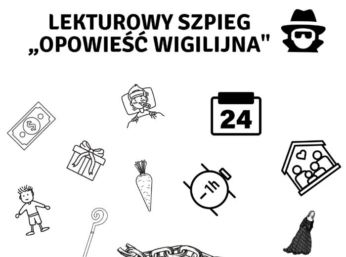 Lekturowy szpieg "Opowieść wigilijna"