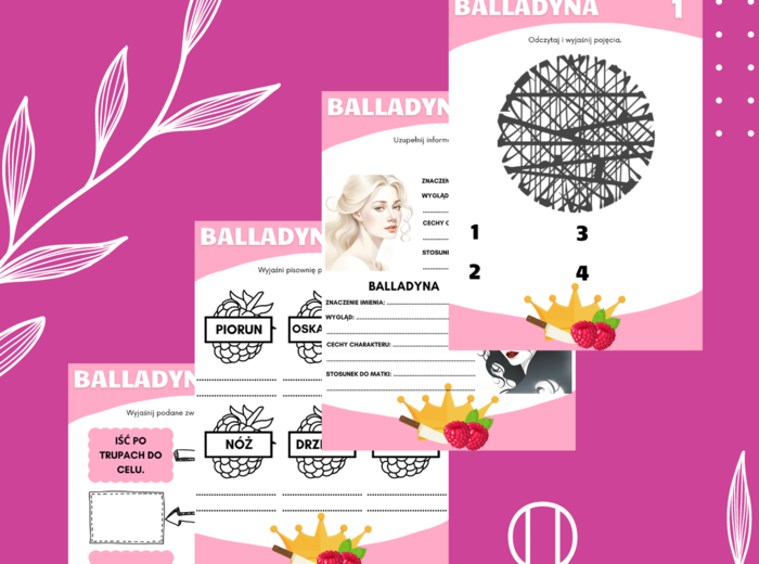 Balladyna - stacje zadaniowe