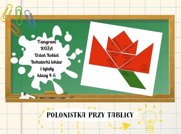 Tangram Kobieta Bohaterki lektur 4-6