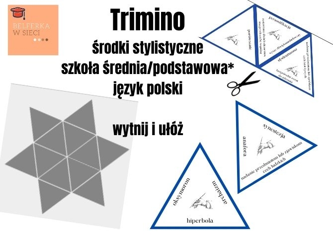 Trimino - środki stylistyczne