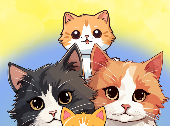 Tygodniowe kotki - ebook, nauka nazw dni tygodnia