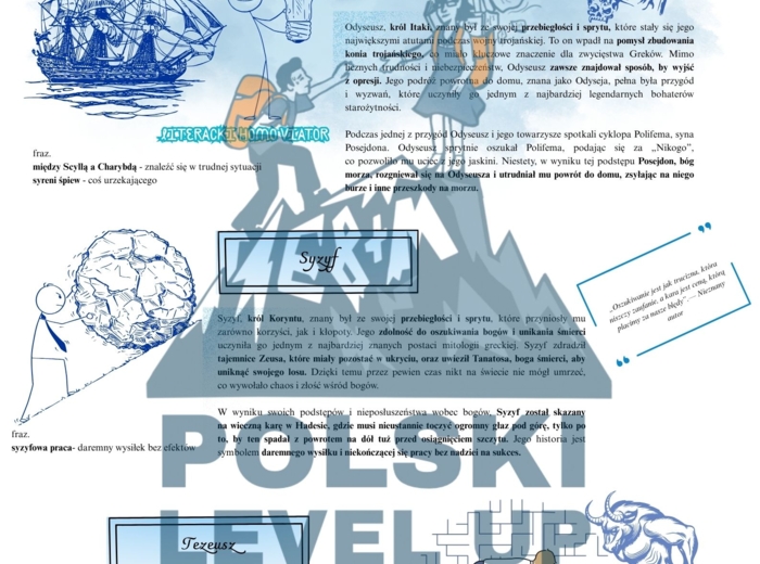 Mitologia grecka_Polski Level Up (pakiet 18 kart)