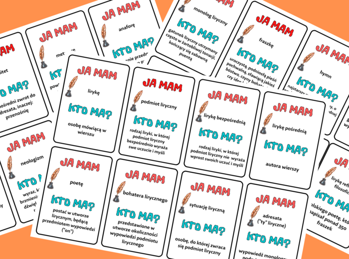 Ja mam... Kto ma... - LIRYKA - powtórka - egzamin