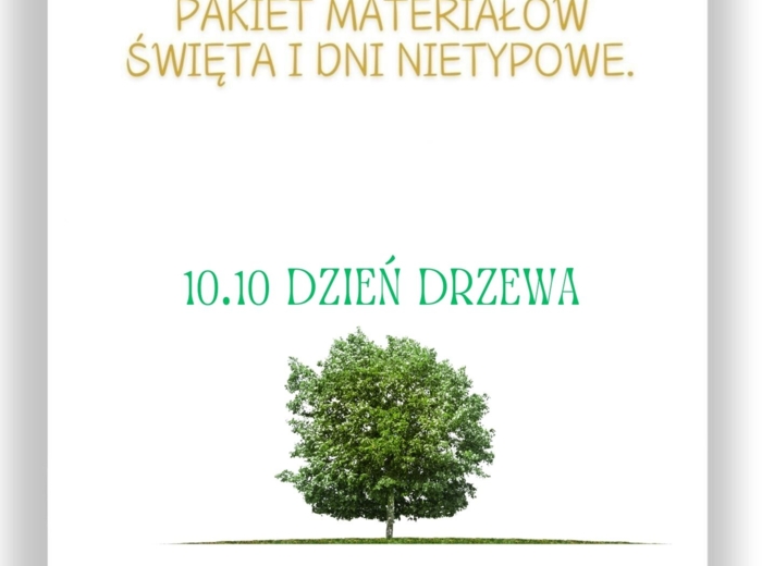 PAKIET MATERIAŁÓW NA PAŹDZIERNIK WEDŁUG KALENDARZA ŚWIĄT I DNI NIETYPOWYCH.