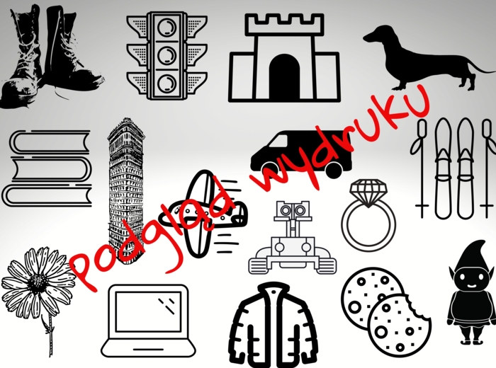 Plansza skojarzeniowa- "Felix, Net i Nika oraz Gang Niewidzialnych Ludzi".