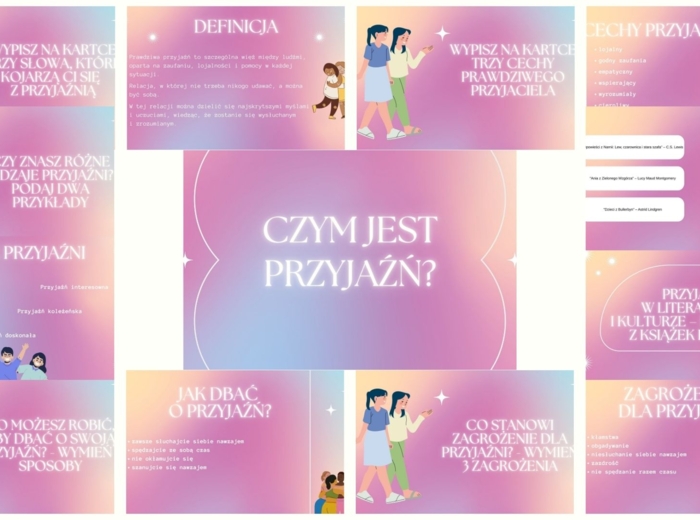 Czym jest przyjaźń? - prezentacja