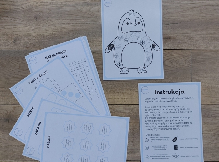 Gra Planszowa PINGWIN