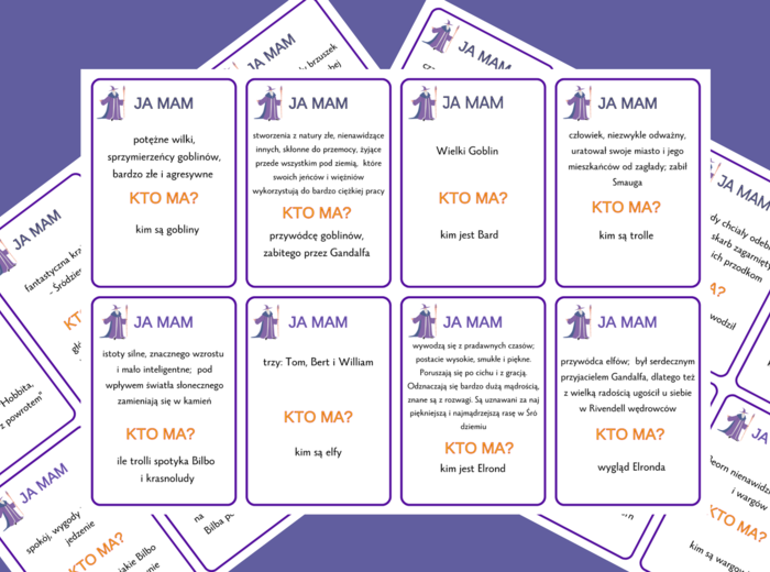 Ja mam… Kto ma…? "HOBBIT, CZYLI TAM I Z POWROTEM"