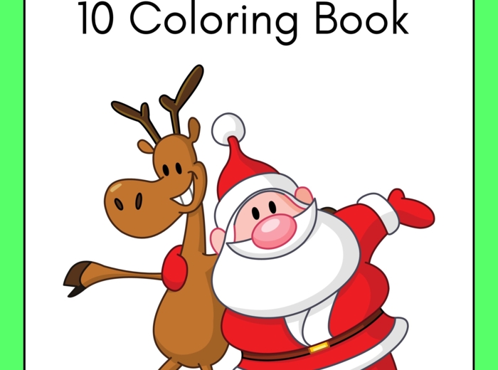 Angielski Świąteczne kolorowanki