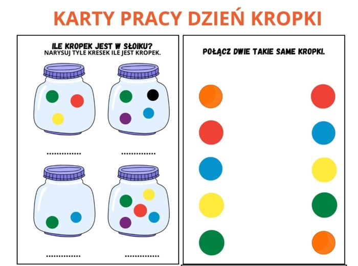 4 KARTY PRACY DZIEŃ KROPKI 15 WRZEŚNIA