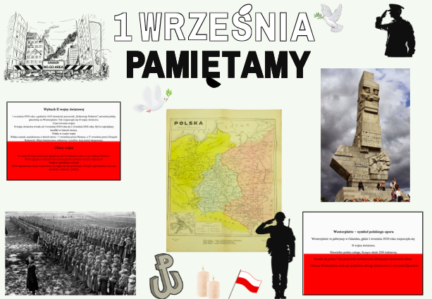 1 września w szkole – gotowa dekoracja historyczna- | Rocznica wybuchu II wojny światowej|48 stron w formacie A4 i mniejszym| duży plakat z mapą Polski|