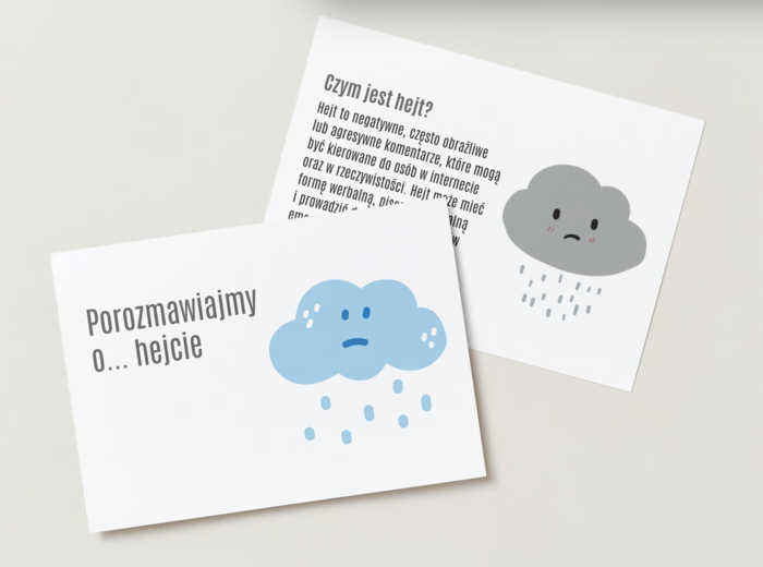 Porozmawiajmy o... hejcie hejt, hejtowanie, przemoc rówieśnicza