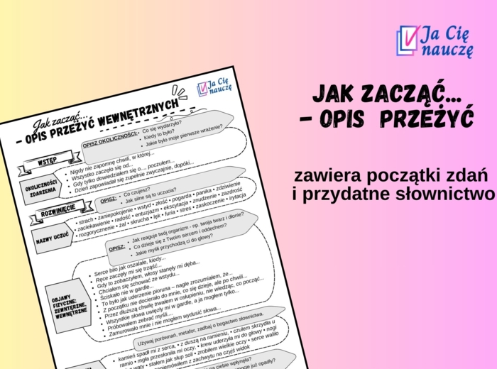 Język polski. Jak zacząć... - opis przeżyć