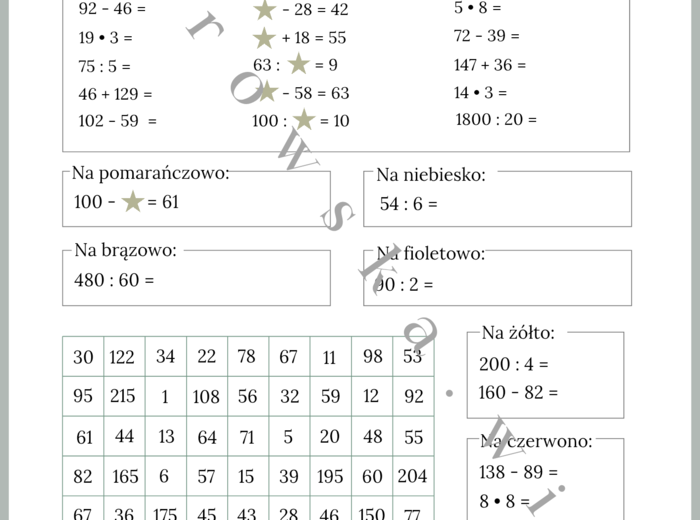 Świąteczne kodowanie - działania pamięciowe