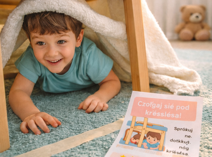 Domowy tor przeszkód