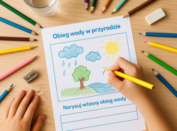 Karta pracy „Cykl obiegu wody”