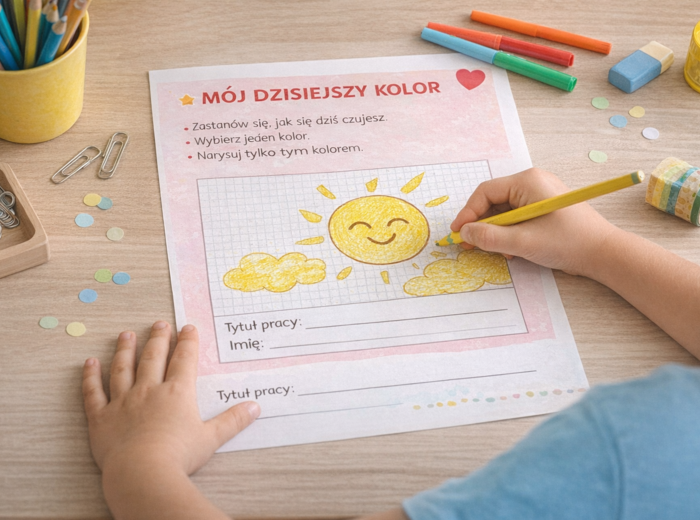 Plakat „Energia kolorów”