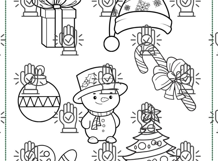 10 Christmas and Winter Themed Printable Worksheets for Kids