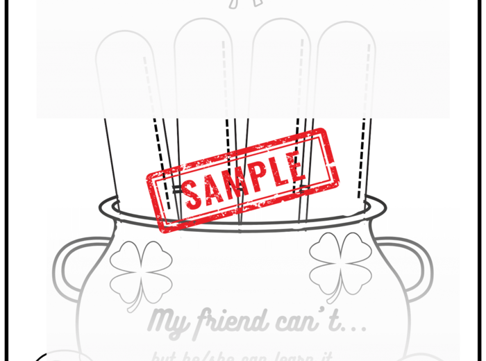 CAN/CAN'T - karta pracy/ wklejka