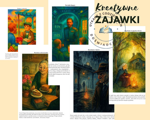 Zajawki do kreatywnych opowieści- 20 historii, które rozbudzają wyobraźnię