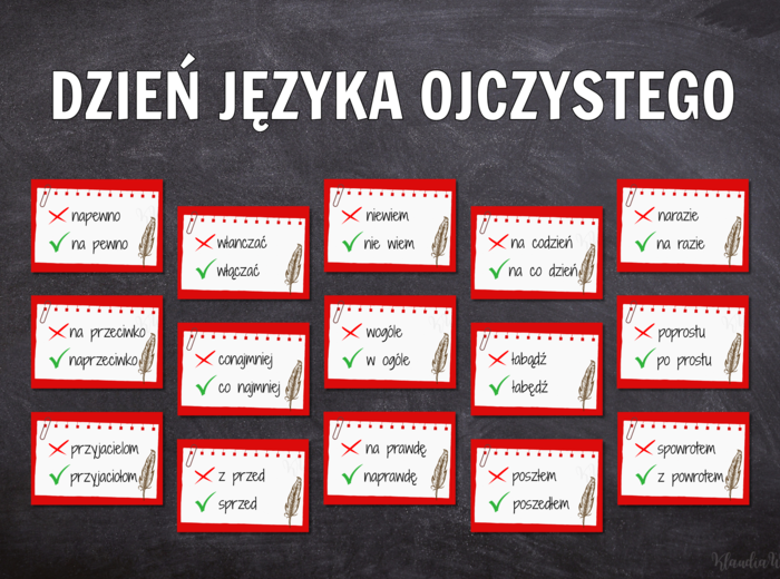 Dzień Języka Ojczystego – gazetka szkolna (PDF)