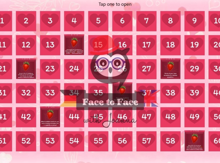 Karty do dyskusji i 3 Gry „Truskawkowe pytania“ – gra językowa na lato na ostatnie zajęcia A1+–B2