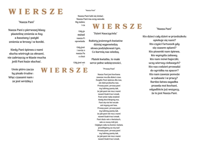 DZIEŃ EDUKACJI NARODOWEJ, DZIEŃ NAUCZYCIELA