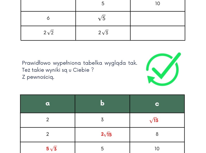 TWIERDZENIE PITAGORASA - z Matixem do E8