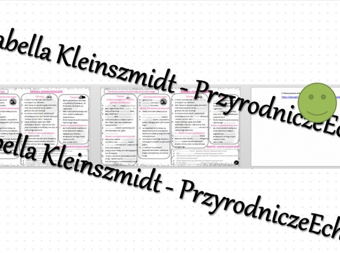 Minizestaw na temat „Zanieczyszczenie środowiska przyrodniczego w Polsce” – sketchnotka + karta pracy w power point + gratisowy link do prezentacji multimedialnej niekomercyjnej wykonanej w genial.ly do indywidualnego pobrania i użycia do celów niekomerc