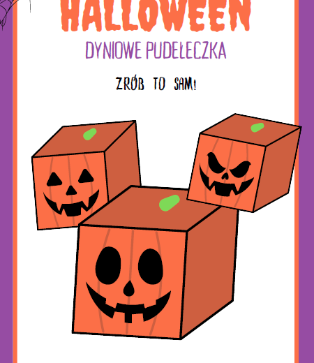 Halloweenowe pudełeczka – Zrób to sam! Idealne na lekcje dla młodszych uczniów! HALLOWEEN