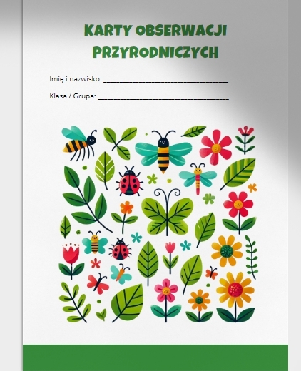 Karty obserwacji przyrodniczych