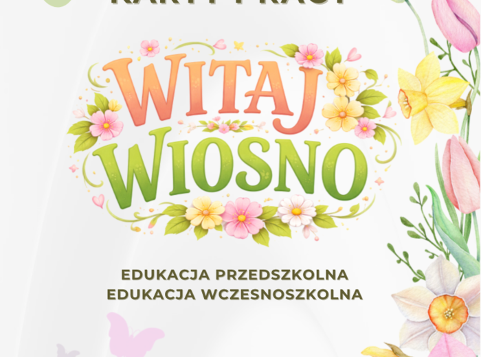 WIOSENNE KARTY PRACY - 50 zróżnicowanych kart