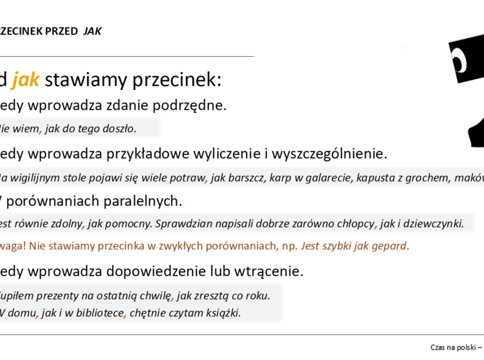 Prezentacja: Najważniejsze zasady stosowania przecinków w języku polskim