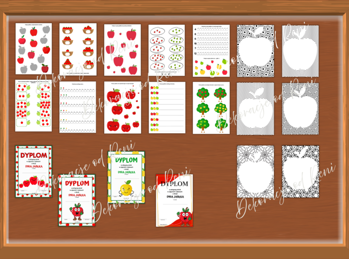 Dzień Jabłka - zestaw materiałów