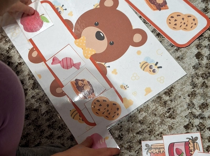 Dzień Misia - Układanka lewopółkulowa