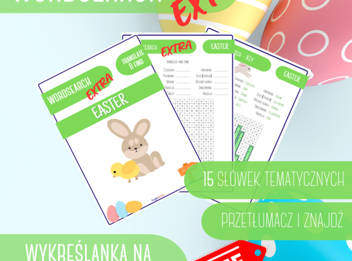Wykreślanka EXTRA - Easter