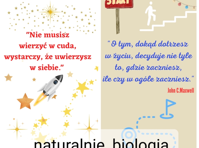 Plakaty motywacyjne z cytatami