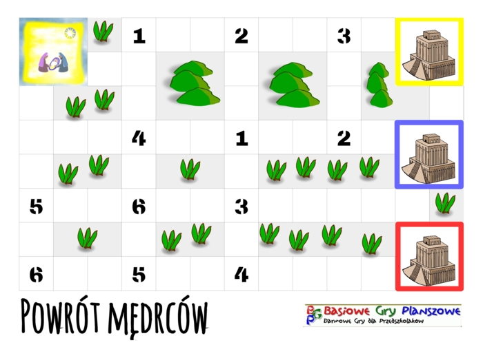 Powrót Mędrców – Gra planszowa