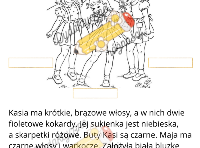 Czytanie ze zrozumieniem klasa 2-3 ( zawiera 2 wersje)