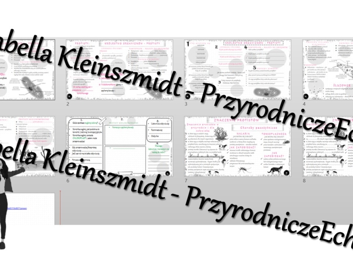 Minizestaw na temat „Różnorodność protistów”– sketchnotka + karta pracy w power point + gratisowy link do prezentacji multimedialnej niekomercyjnej wykonanej w genial.ly do indywidualnego pobrania i użycia do celów niekomercyjnych. Geografia 5, „Wirusy, 