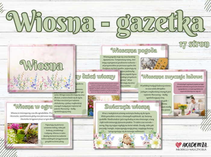 GAZETKA SZKOLNA WIOSNA