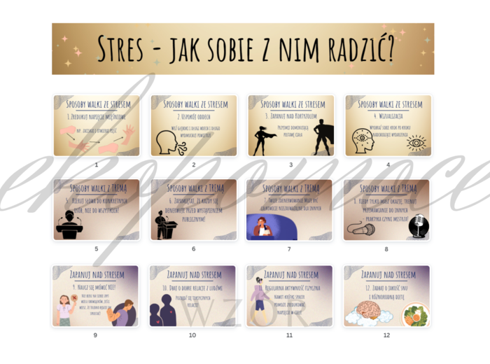 Gazetka szkolna - Stres - jak sobie z nim radzić?